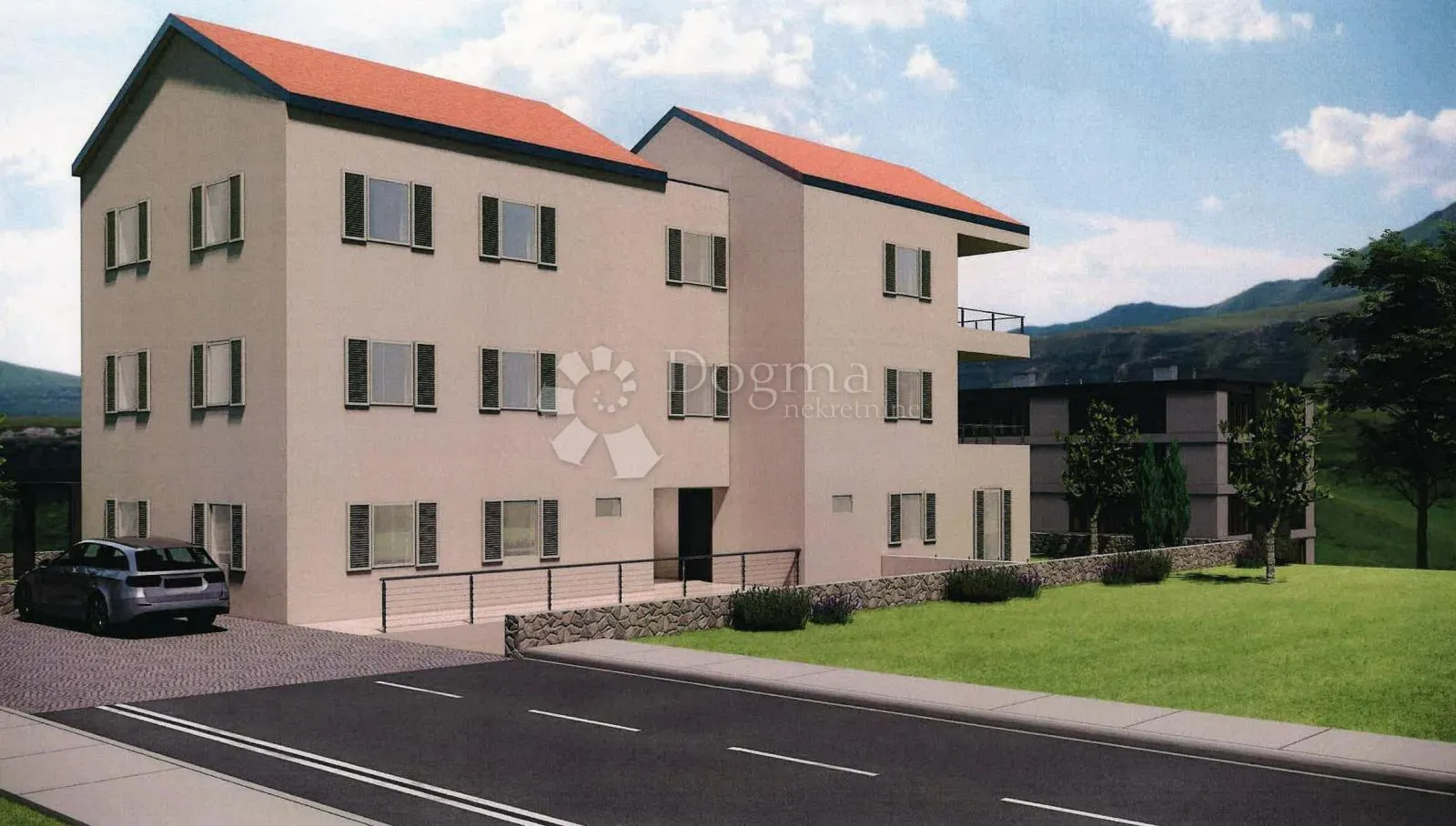 grad cres, prekrasna novogradnja, 3s+ db, dva parkinga - slika 2