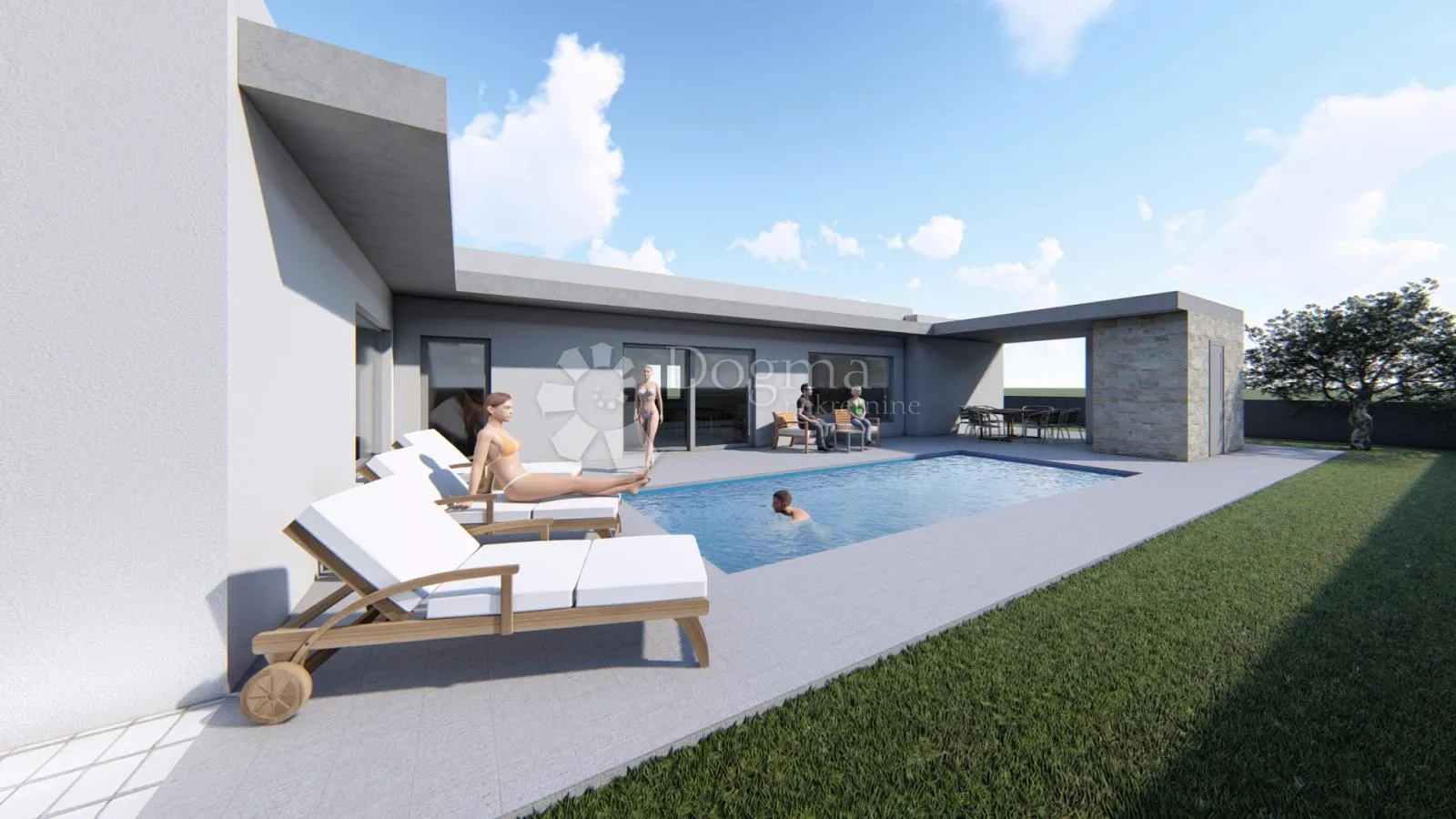 privlaka - villa s bazenom i privatnošću - slika 3