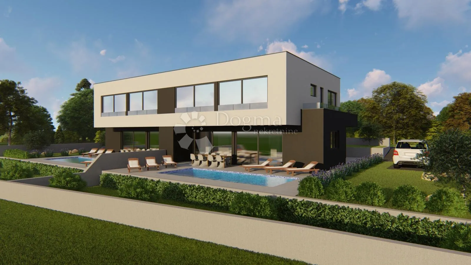 ekskluzivno! luksuzna duplex vila s bazenom i pogledom na more! - slika 5