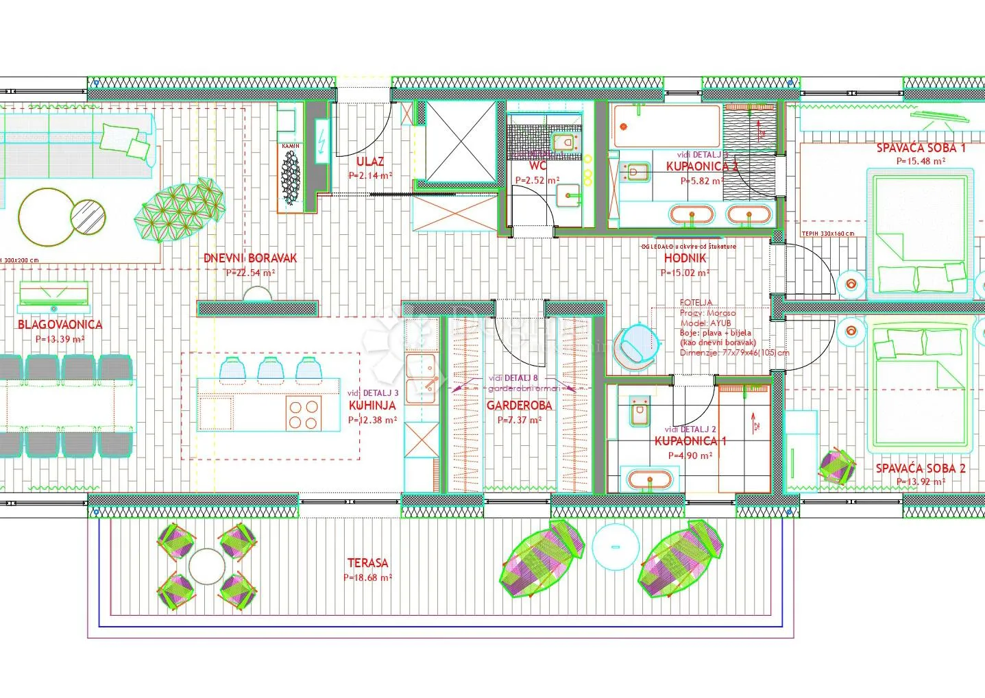 luksuzni penthouse šalata - slika 31