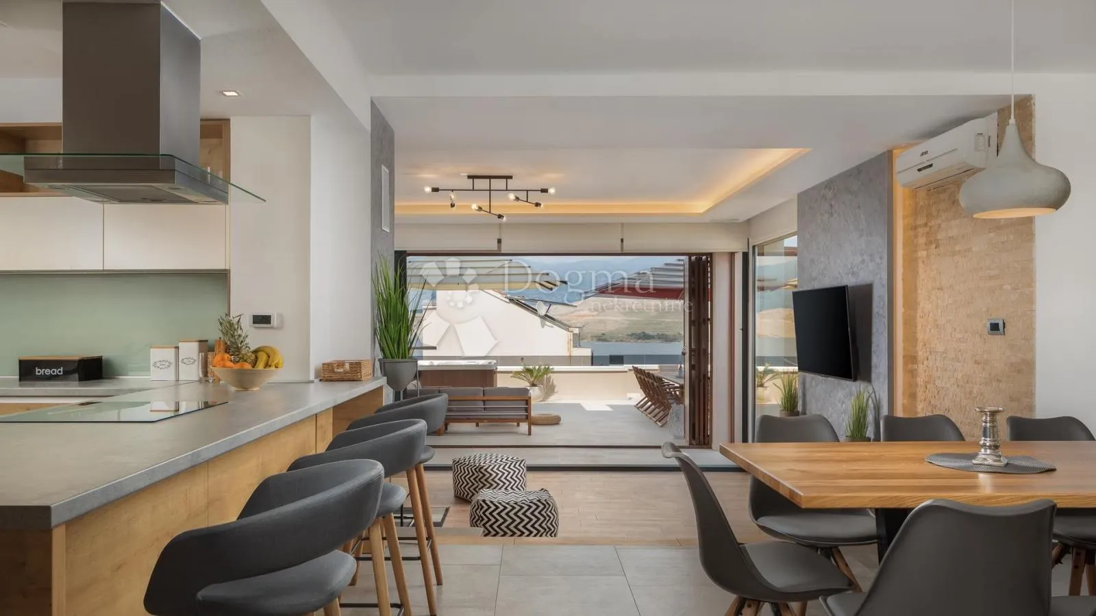 luksuzna villa na pagu - 150m od mora | visok prihod od najma - slika 13