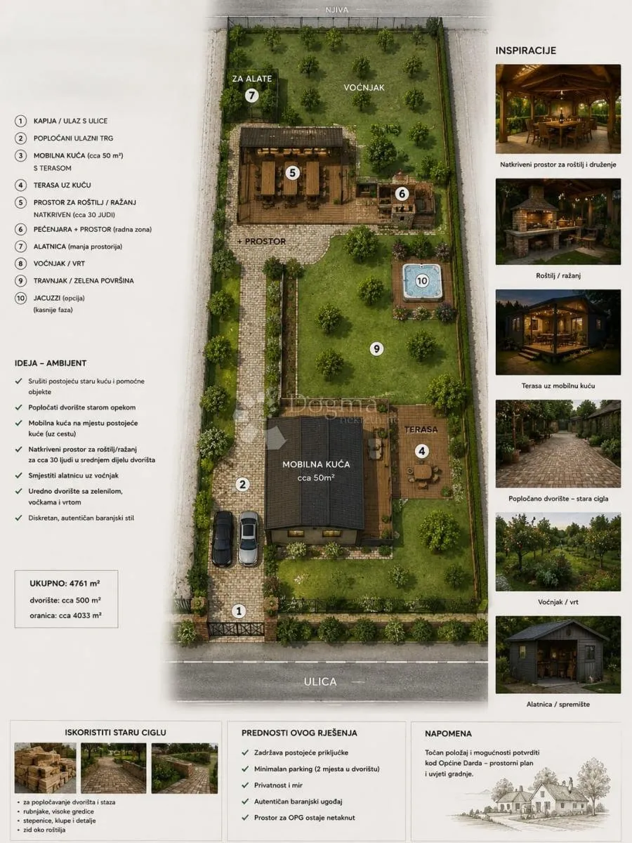 Gotovo 5.000 m² mogućnosti – stvorite svoju baranjsku oazu iz snova - Darda