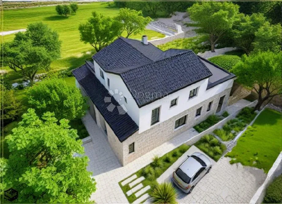 vrsi - projekt vile sa bazenom i građevinskom dozvolom 600 m 2 - slika 12