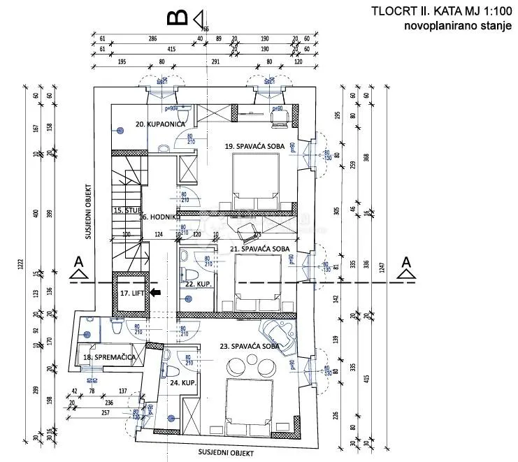 poreč, stara jezgra - starina s projektom za hotel! - slika 8