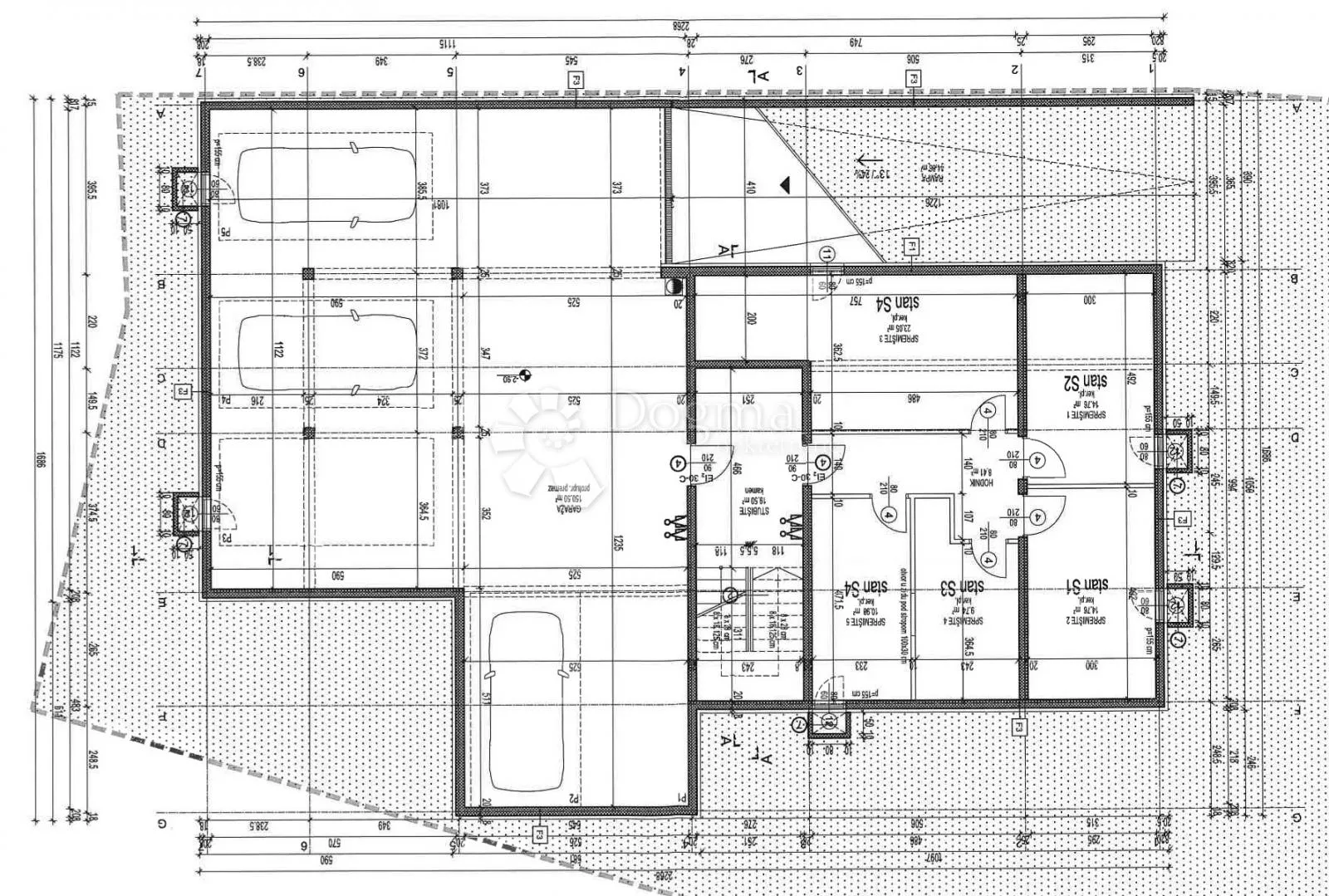 grad cres, prekrasna novogradnja, 3s+ db, dva parkinga - slika 4