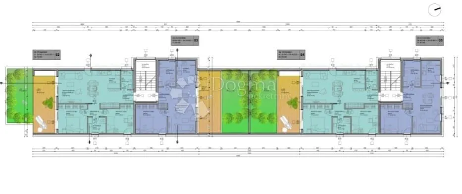 trosoban stan s vrtom i lođom 85,78m2 - karlovac - slika 14