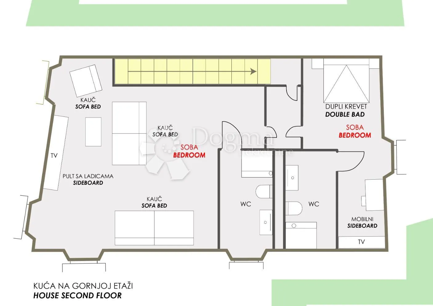 villa i dependanca sa bazenom i okućnicom - slika 27