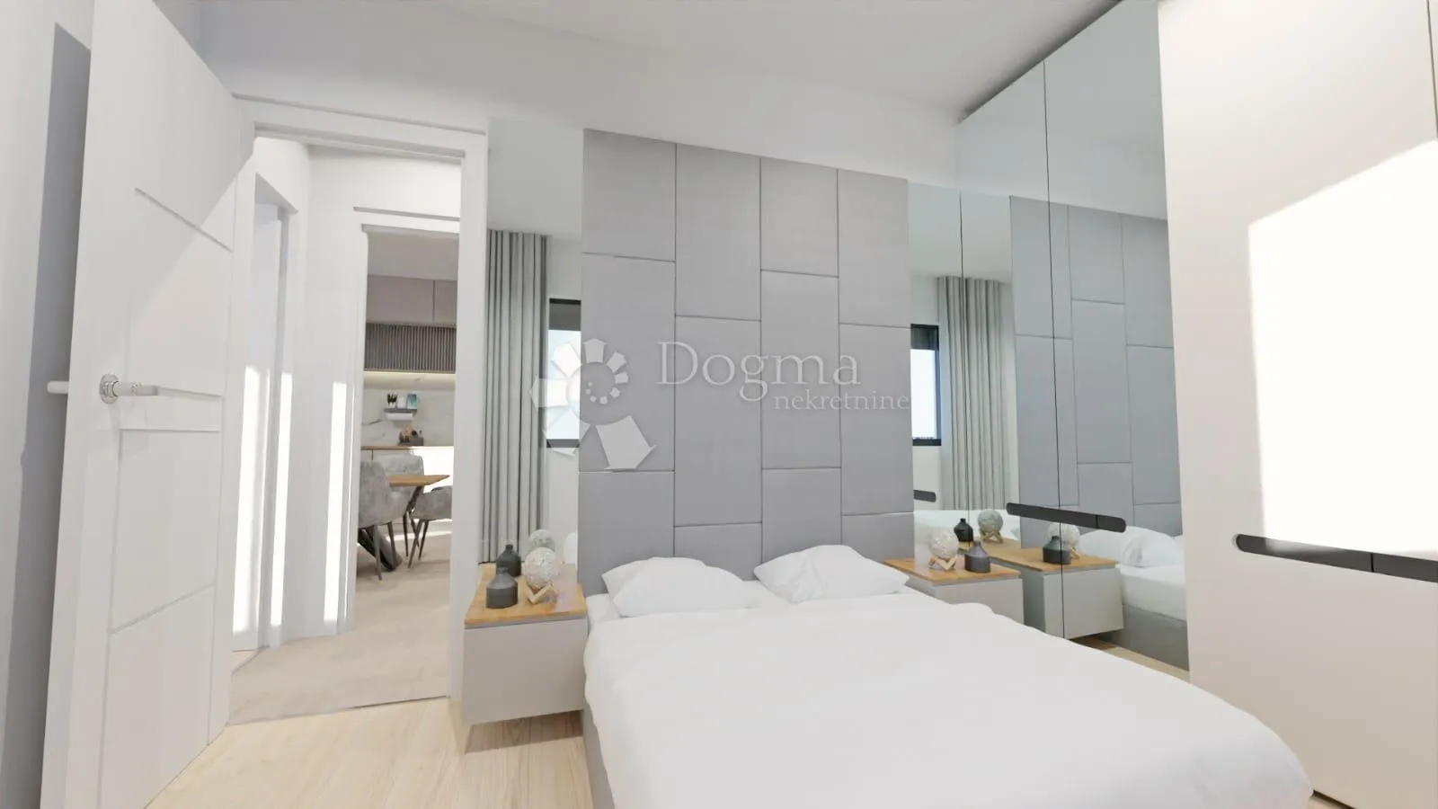 dvosoban stan u novogradnji 120 m od mora okrug gornji! o. čiovo - slika 2