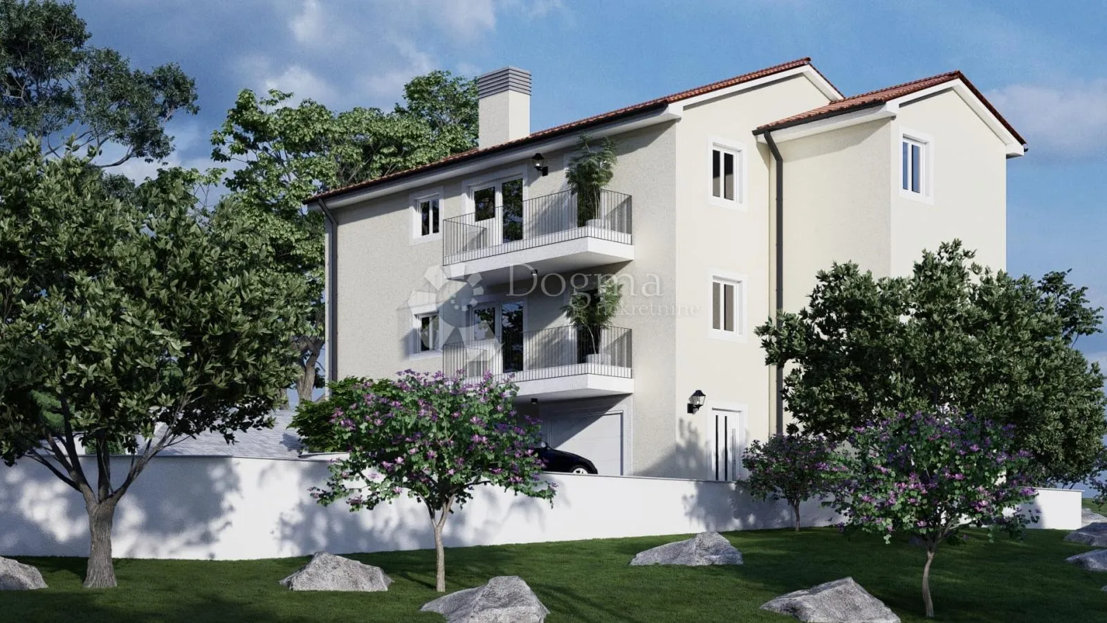 čavle - stan u roh-bau fazi/ 189,05 m2 - slika 5