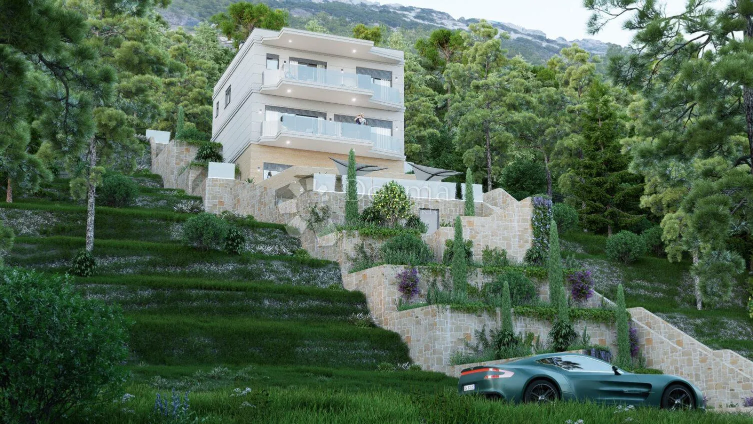 pisak kod omiša - teren sa projektom - slika 4