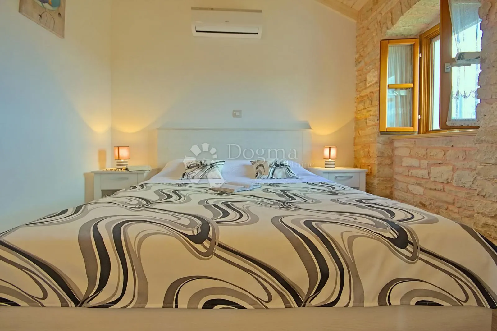 barban, kamena kuća sa bazenom na kraju sela - slika 10