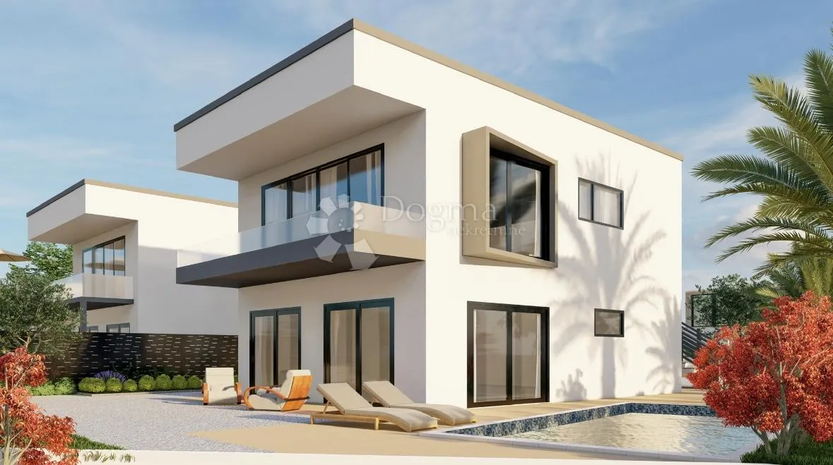 novogradnja – vila, 140 m2, 3ss, bazen, pogled na more - slika 6