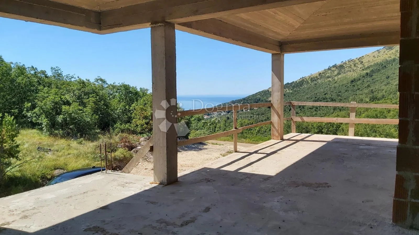 kuća u izgradnji s pogledom na more - slika 13