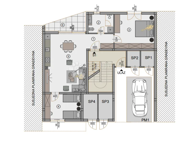 novogradnja pula - 83 m2, prizemlje sa vrtom (z5s1) - slika 2