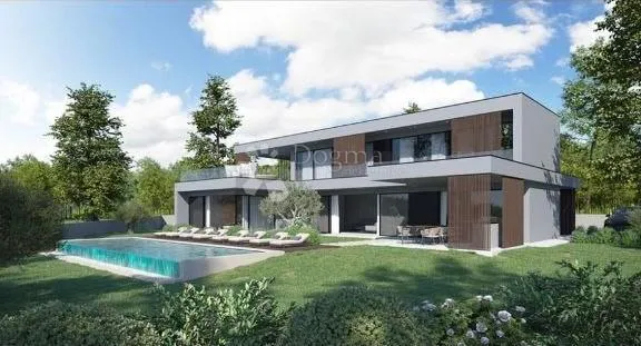 pogled more, sa projektom za villu s bazenom! - slika 3