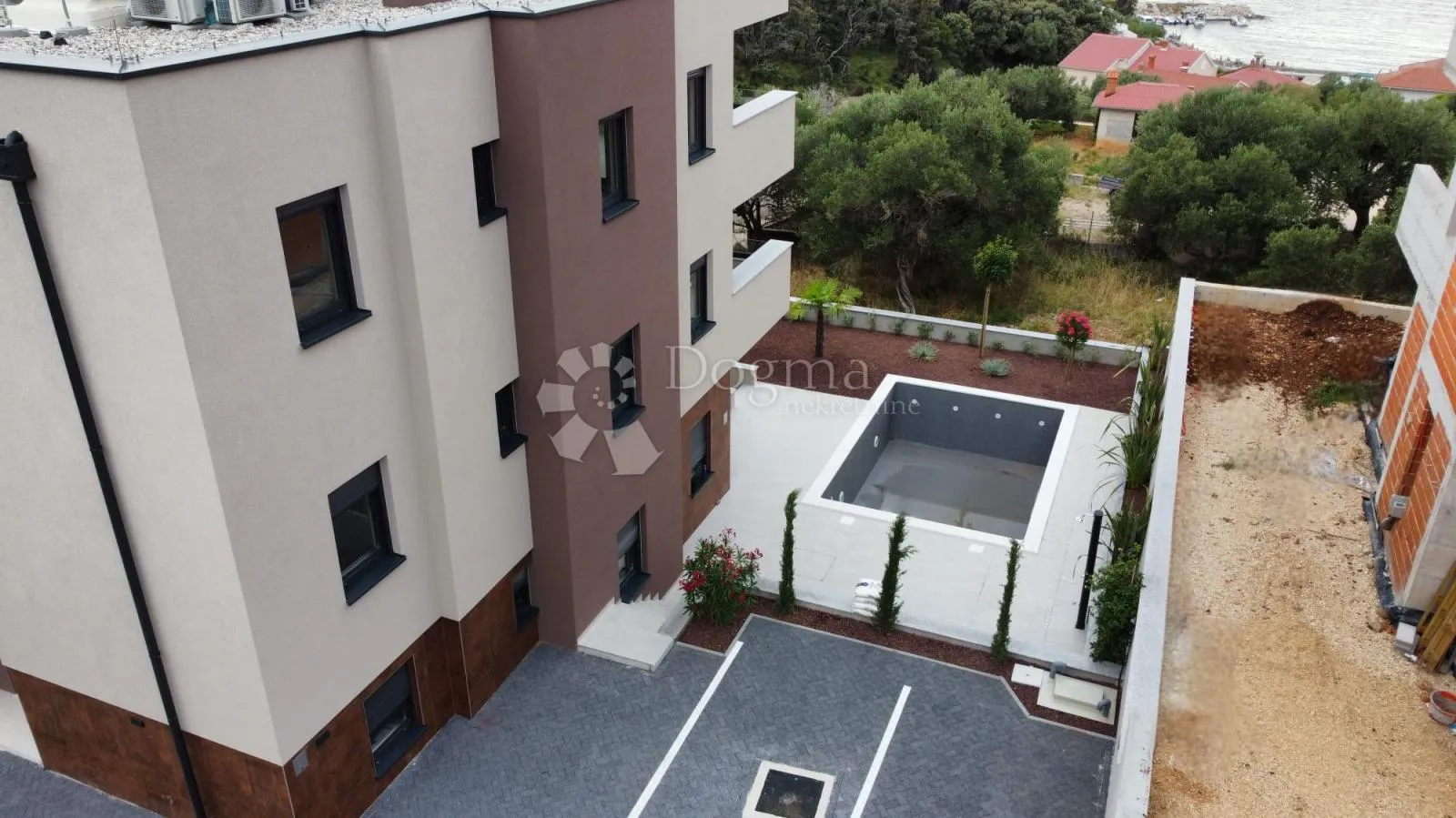 moderan penthouse s čarobnim pogledom, u blizini mora – novogradnja na otoku pagu - slika 5