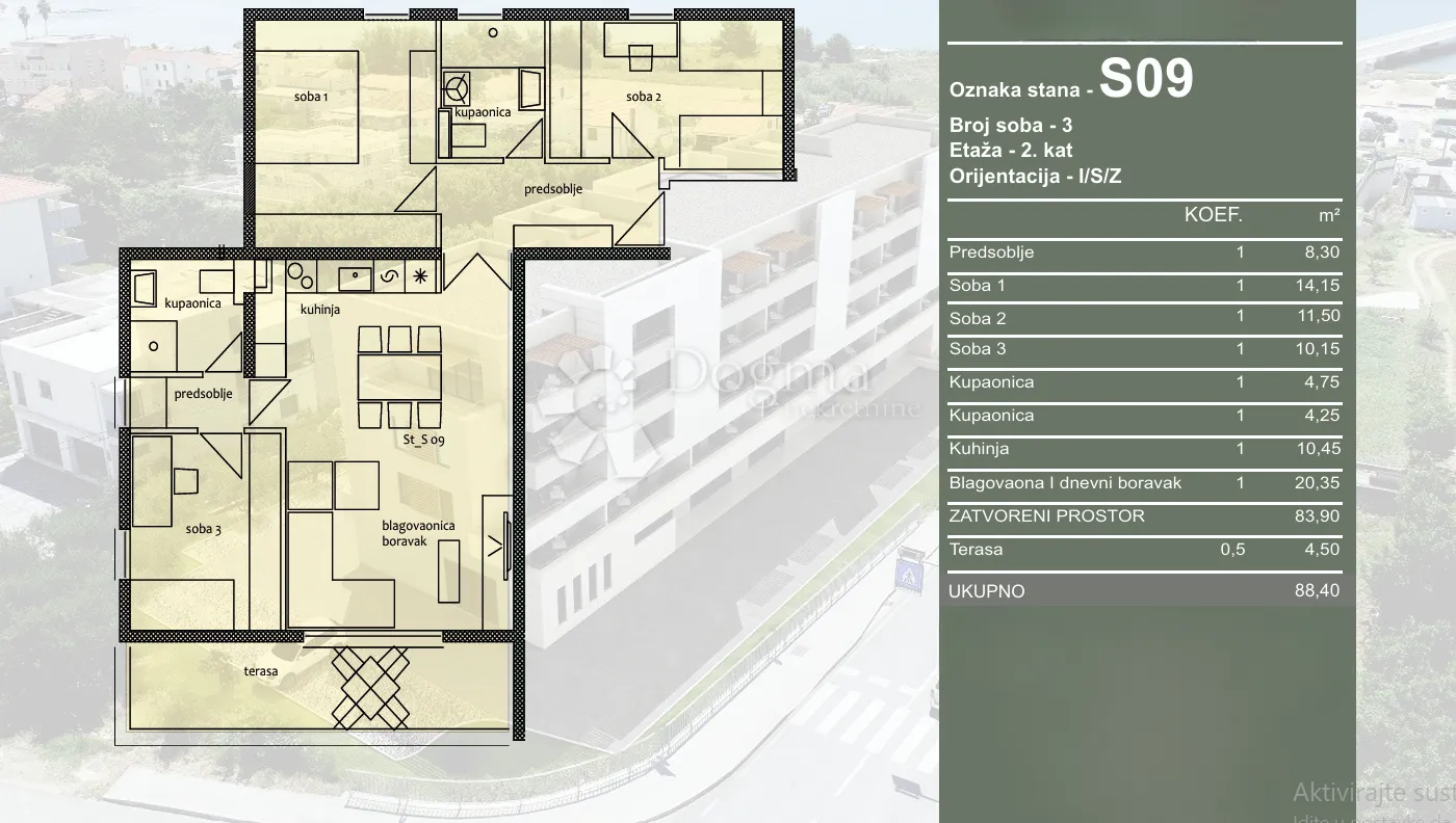 novogradnja trogir, s9 - slika 2