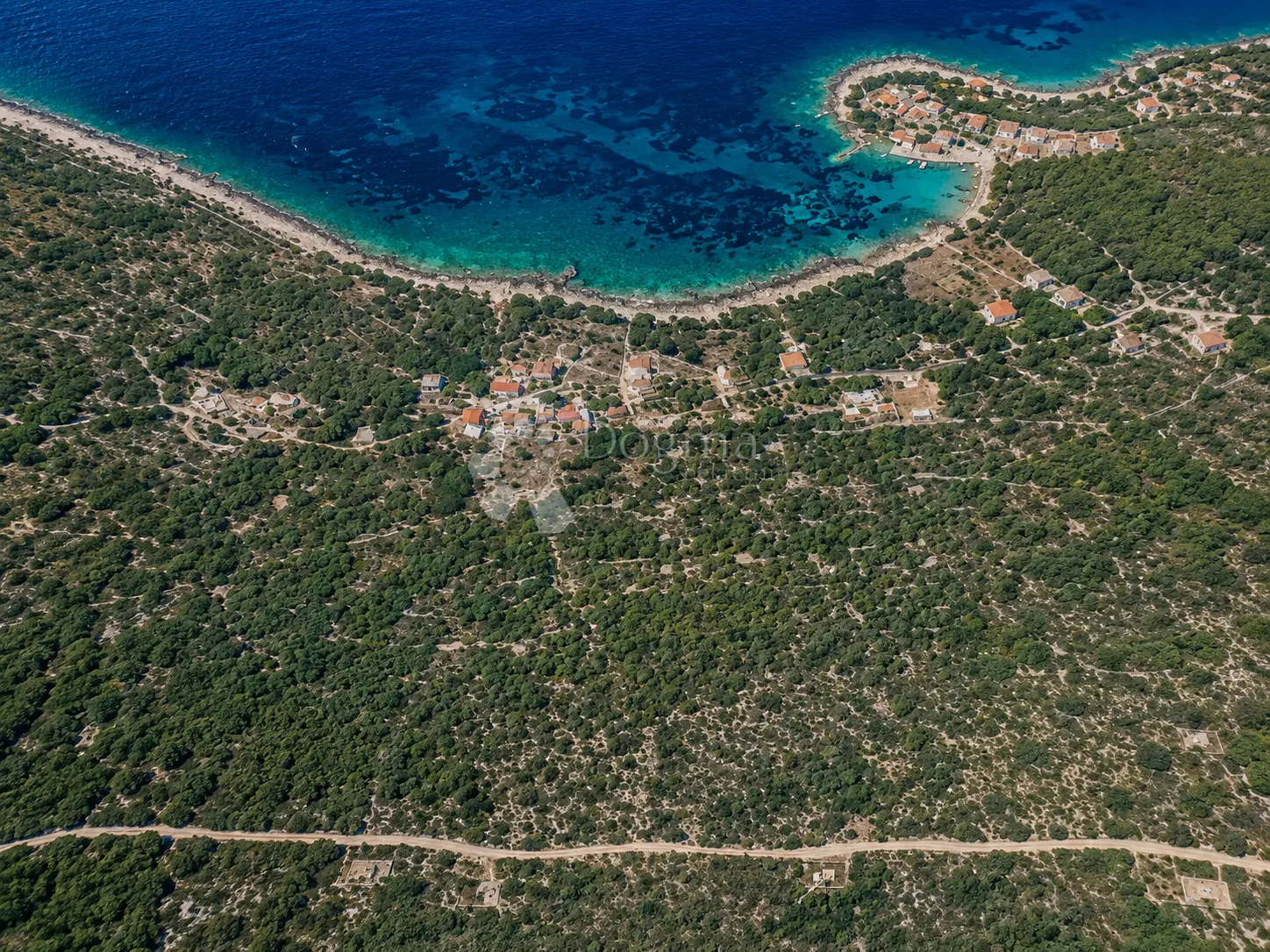 više poljoprivrednih parcela na visu – 200 m od mora - slika 1