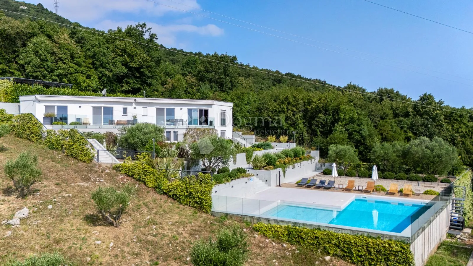 moderno opremljena ★★★★★ villa s bazenom i panoramskim pogledom na kvarner - slika 33