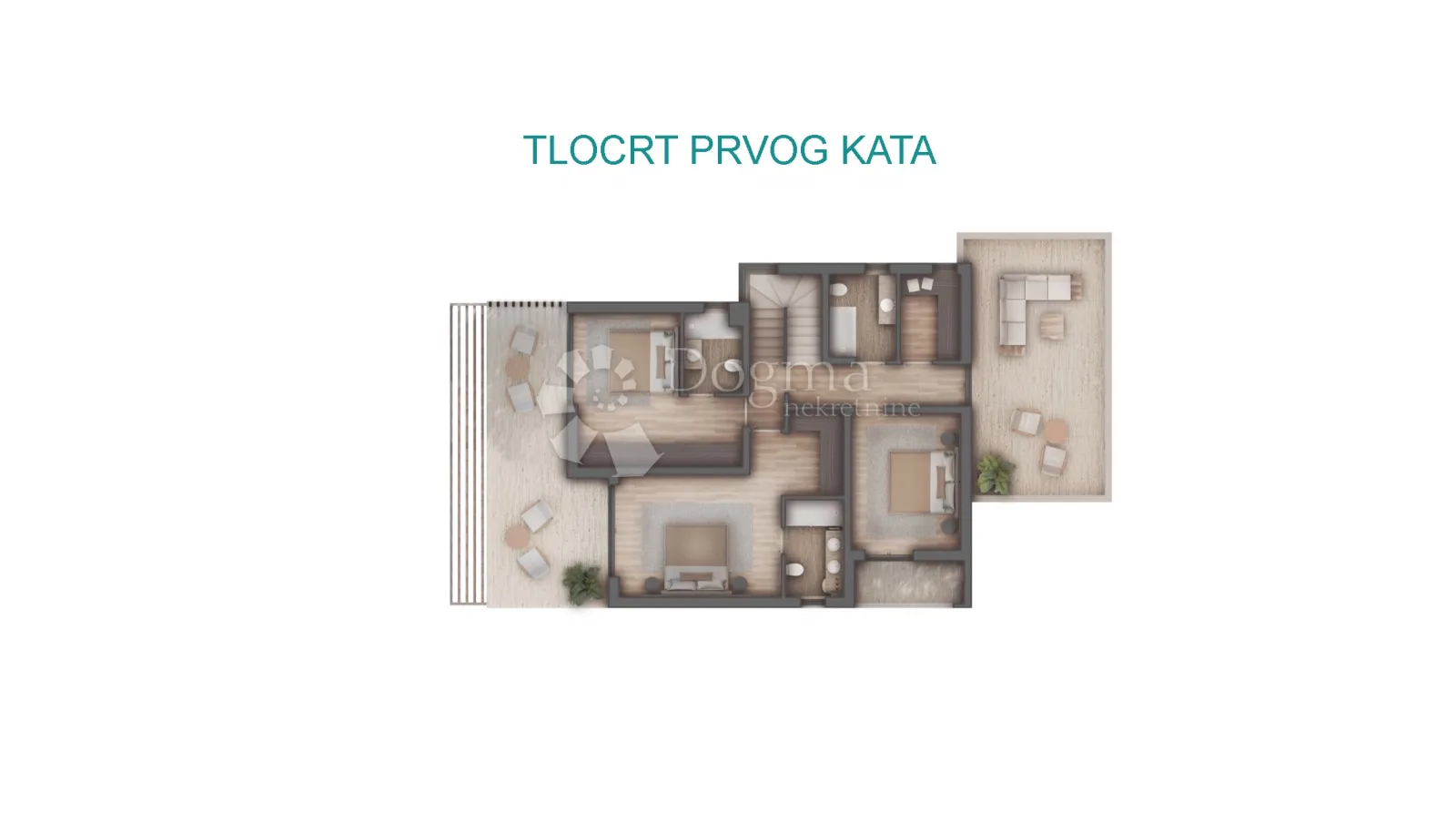 rogoznica - dvornica - jedinstvena vila s otvorenim pogledom na more - slika 41