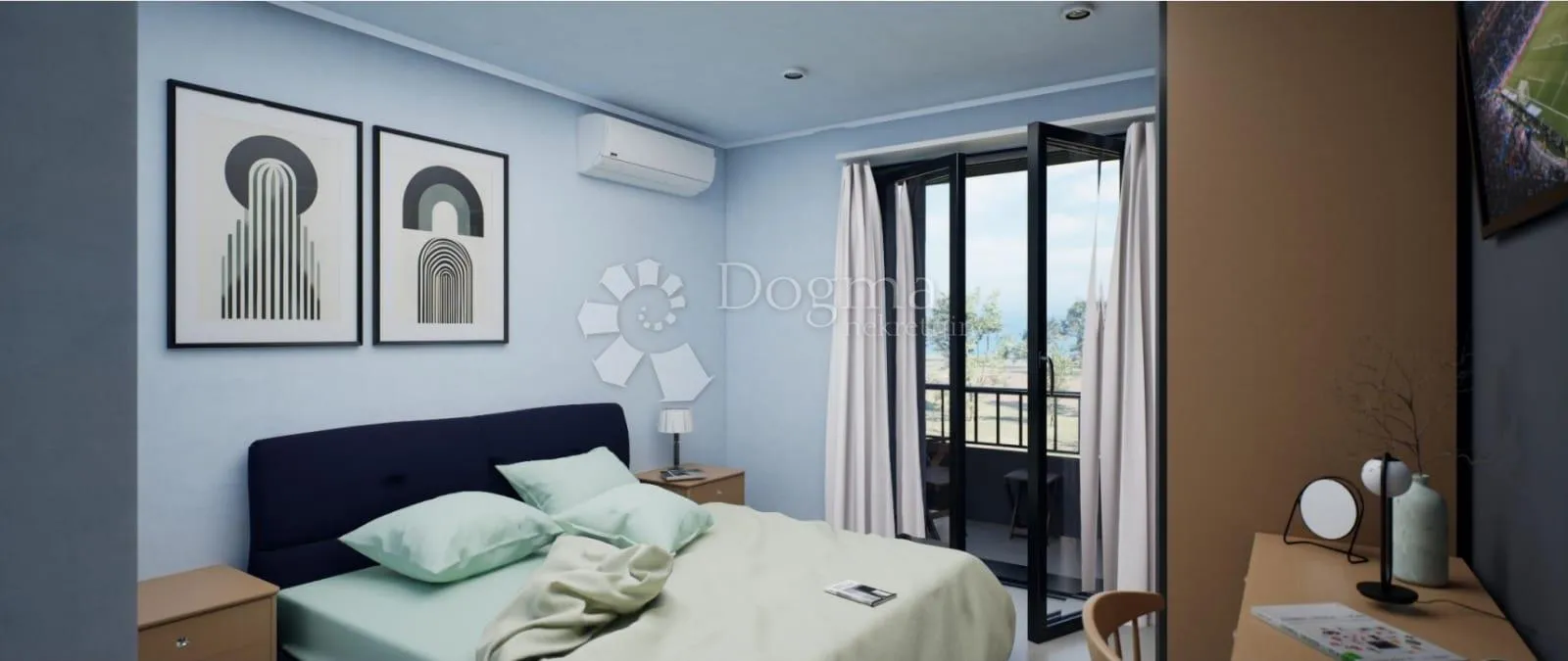 penthouse štinjan – 600 m od mora – pogled na brijune – ključ u ruke - slika 12