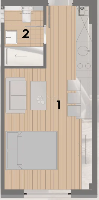 projekt jahorina - zgrada b apartman 41 na 2. katu - slika 3