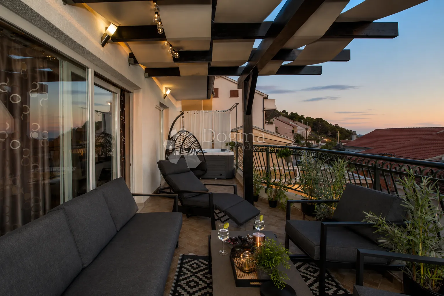 šibenik-penthouse s pogledom na more - slika 8