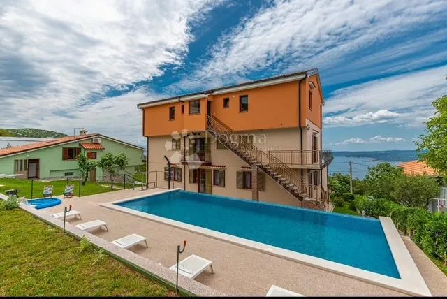 crikvenica,dvije kuće na velikom imanju,i panoramskim pogledom na more - slika 7