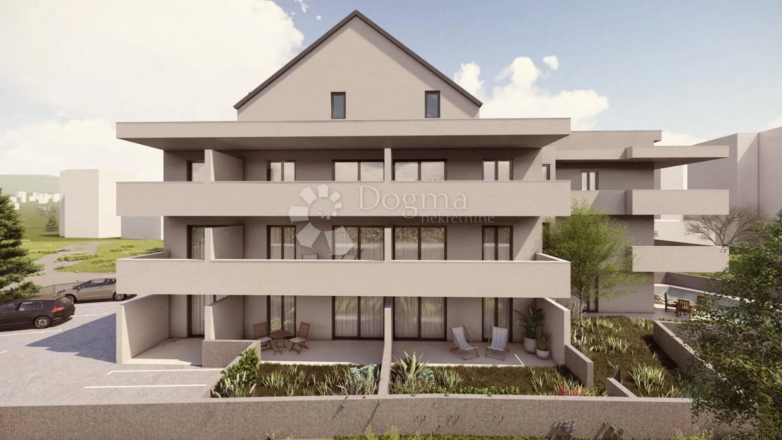 rogoznica- penthouse s privatnim bazenom na terasi - slika 2