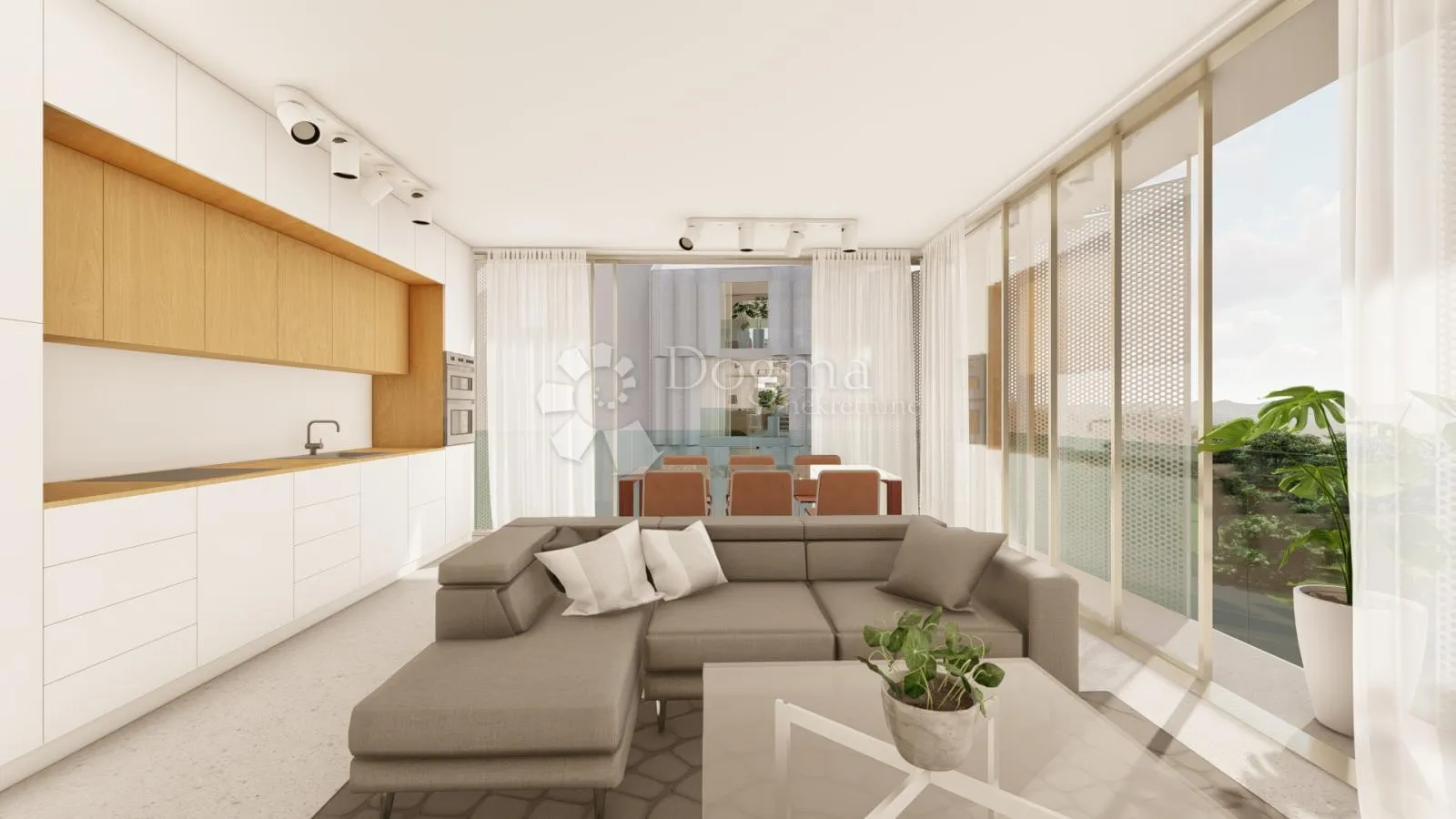 diklo, zadar - penthouse s pogledom na more - slika 9