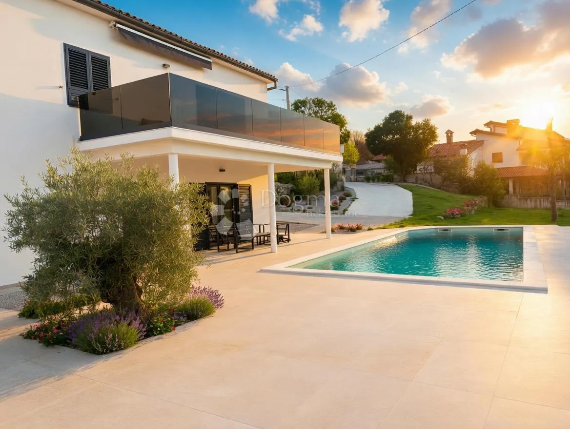 moderna kuća s 2 apartmana- kaštelir - slika 1