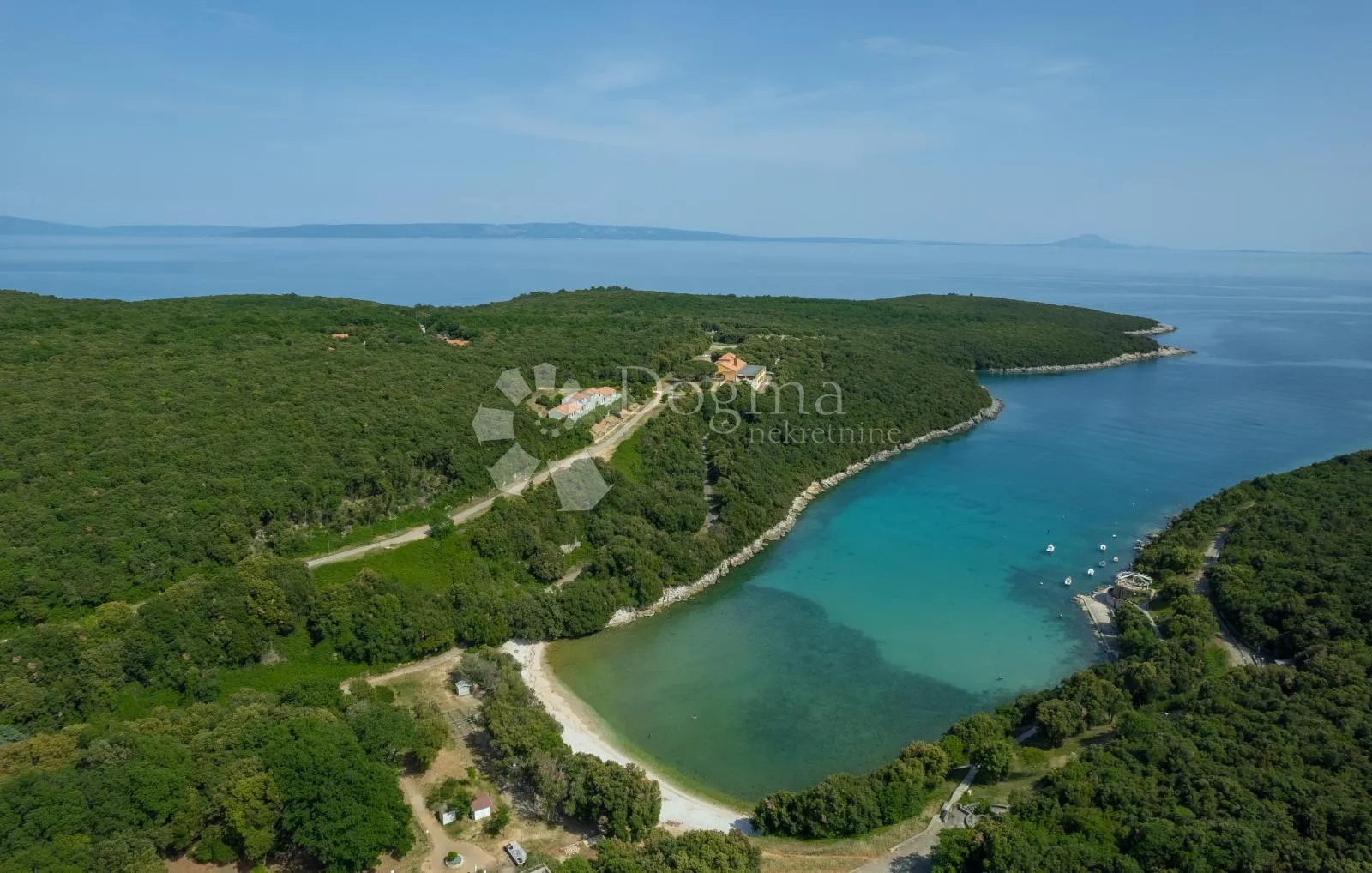 villa s bazenom+građevinsko pogled more - slika 43