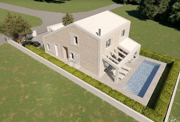 građevinsko zem. s projektom i građ. dozvolom - medulin - slika 7