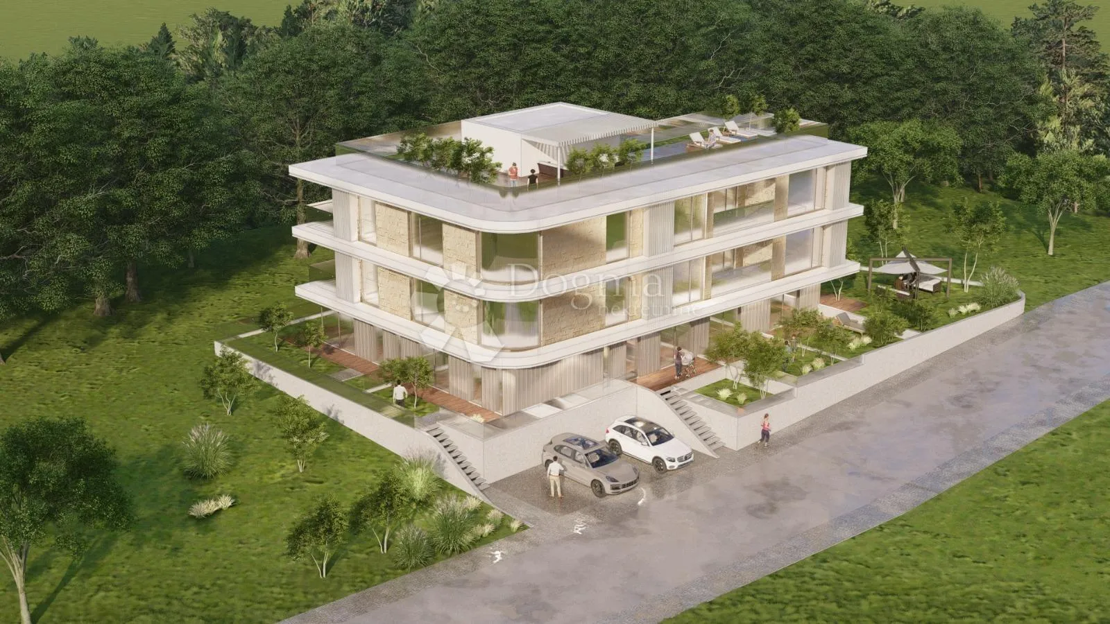 sv. petar na moru - s8 penthouse s panoramskim pogledom na more - slika 2