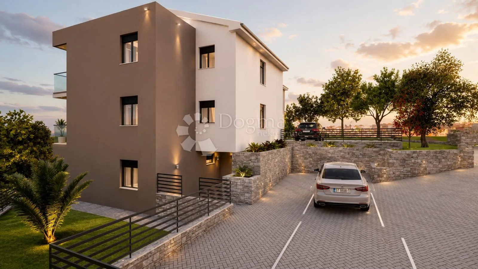 novogradnja u omišlju s pogledom na more - slika 4