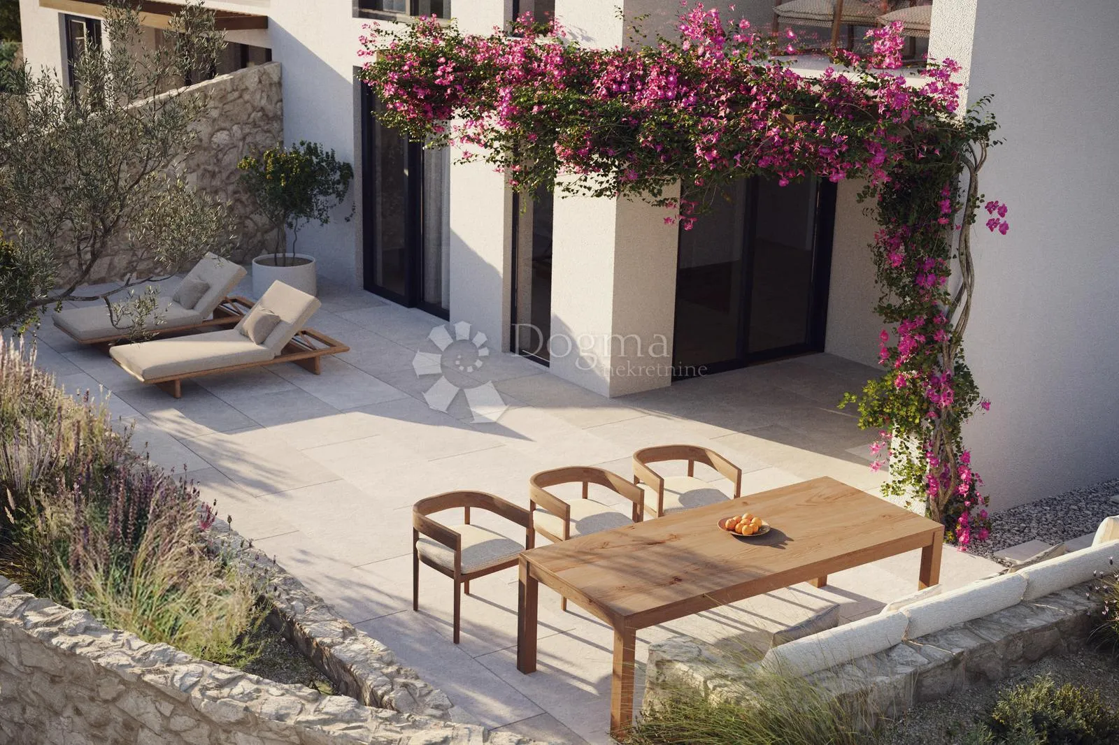 vodice - kuća duplex sa pogledom na more - slika 1