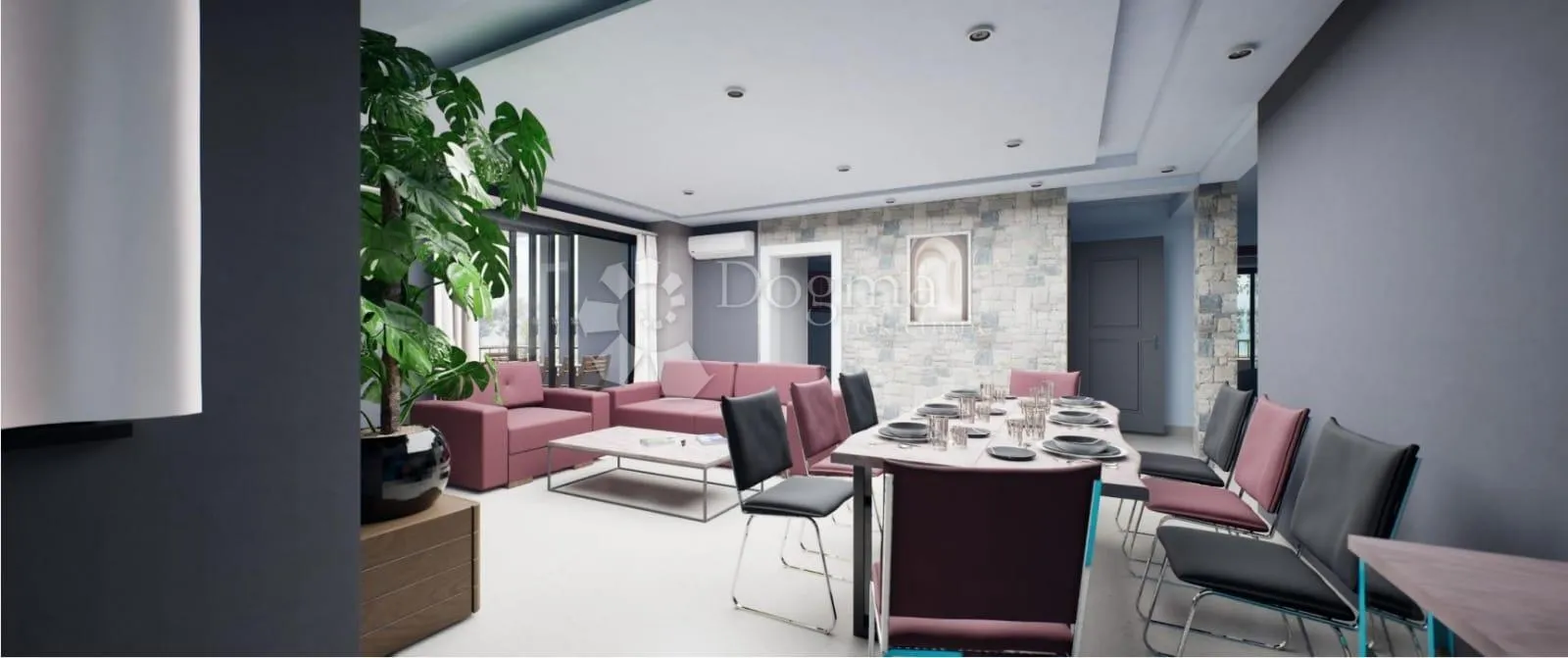 penthouse štinjan – 600 m od mora – pogled na brijune – ključ u ruke - slika 5