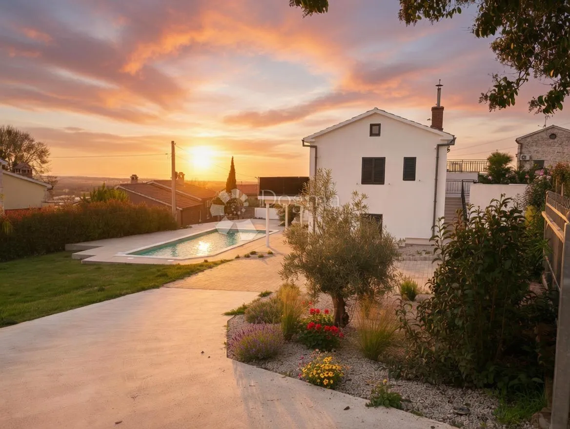 moderna kuća s 2 apartmana- kaštelir - slika 37