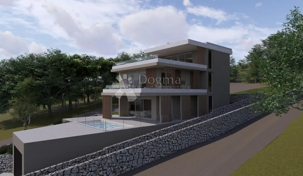 građevinsko zemljište sa pogledom na more, šmrika, 640m2 - slika 5
