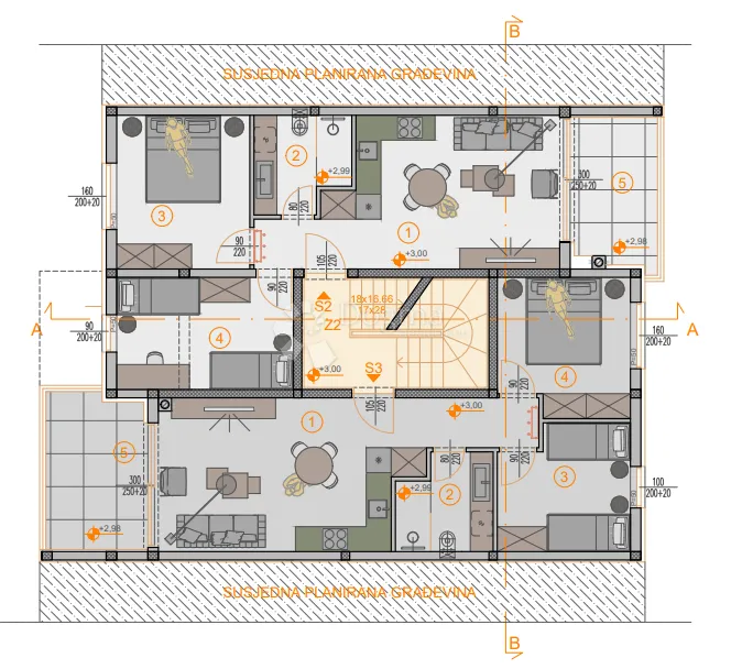 ekskluzivno! novogradnja štinjan - 58 m2, 1. kat (z4 s3) - slika 4