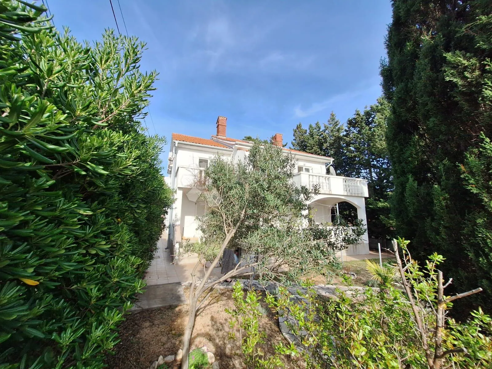 kuća u zelenoj oazi mira s pogledom na more barbat - slika 10
