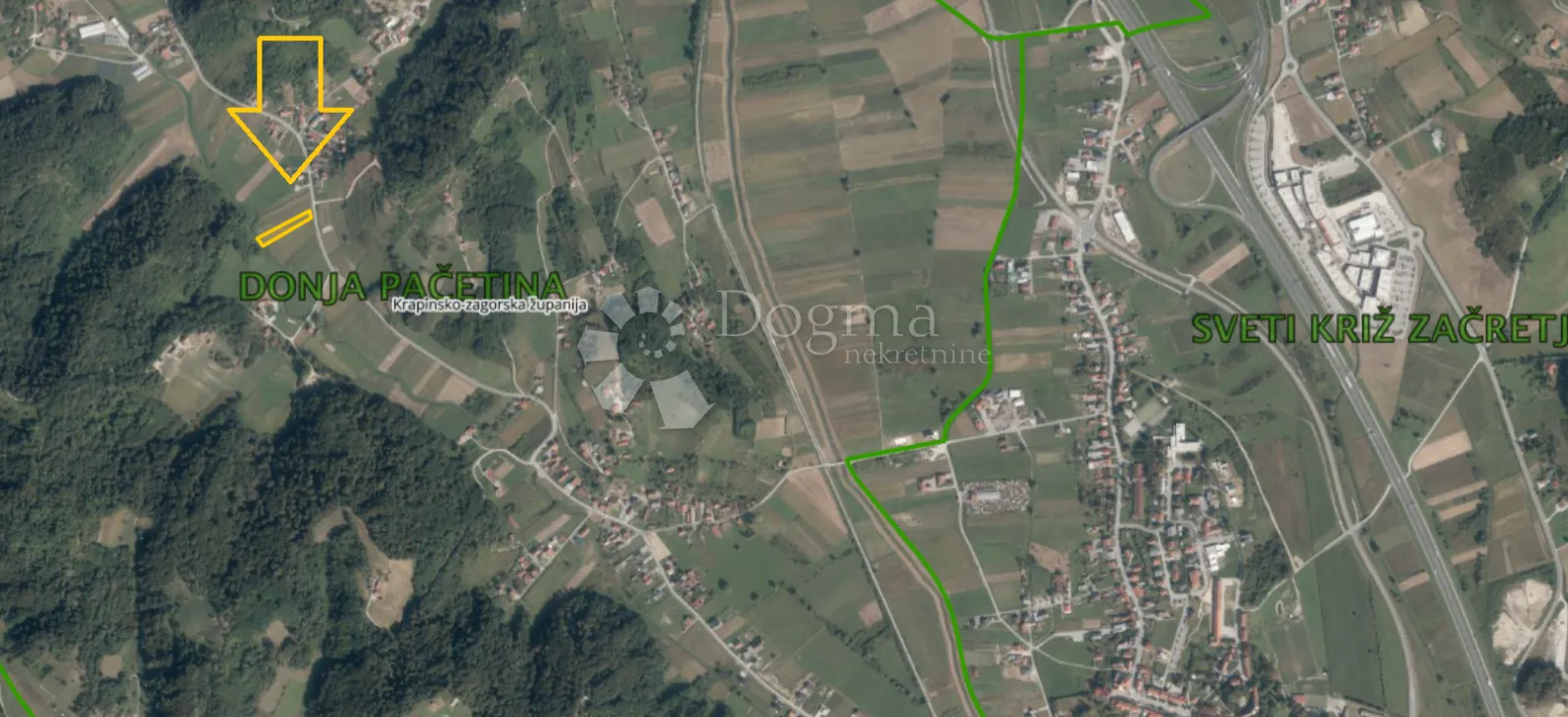 poljoprivredno zemljište 1.755m² nadomak sv. križa začretja! - slika 4