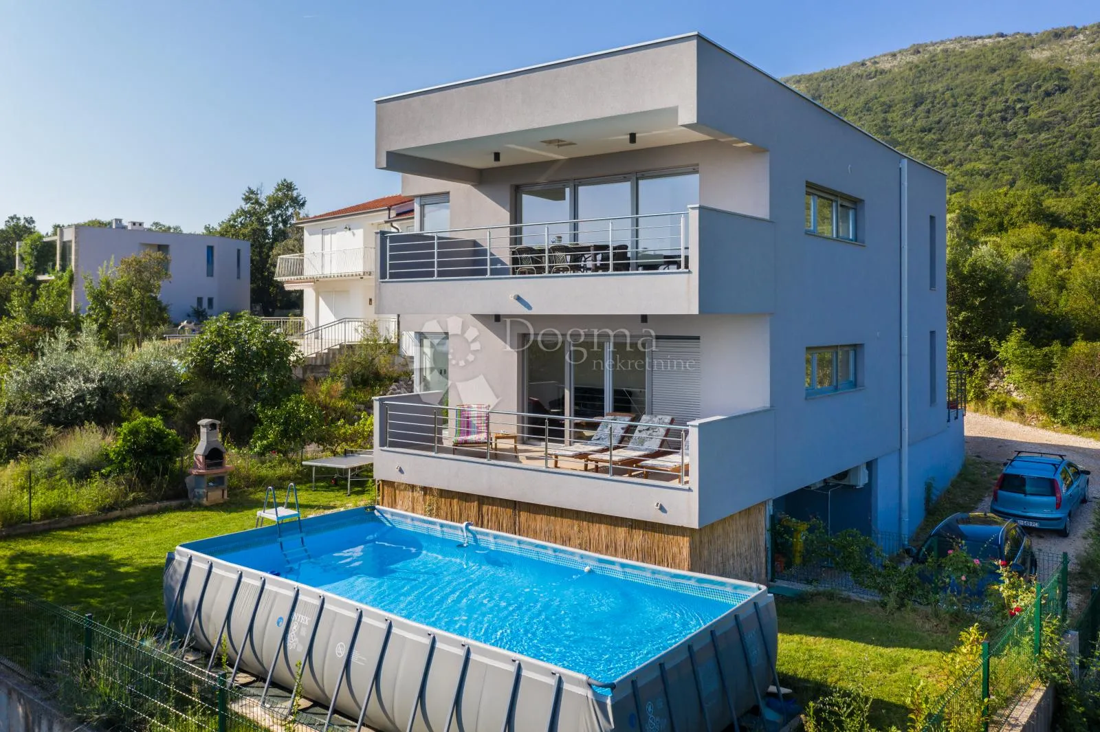 Samostojeća Kuća Sa 2 Luksuzna Stana, Pogled More! Labin, Okolica - Rabac, Labin