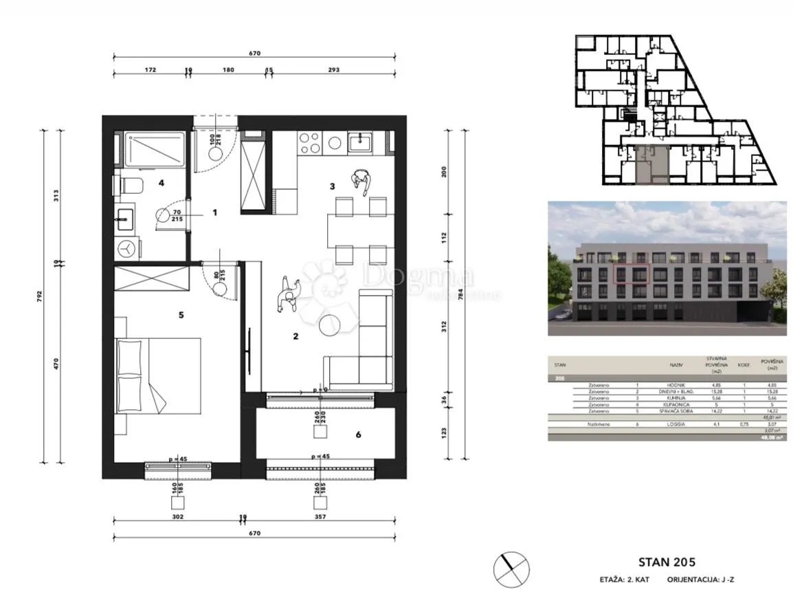 s205 - črnomerec -mandalićina - nova rezidencija od 30 do 107 m2 - slika 5