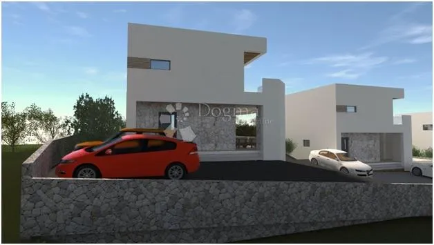 građevinsko zemljište s projektom u vinišću (trogir) - slika 2