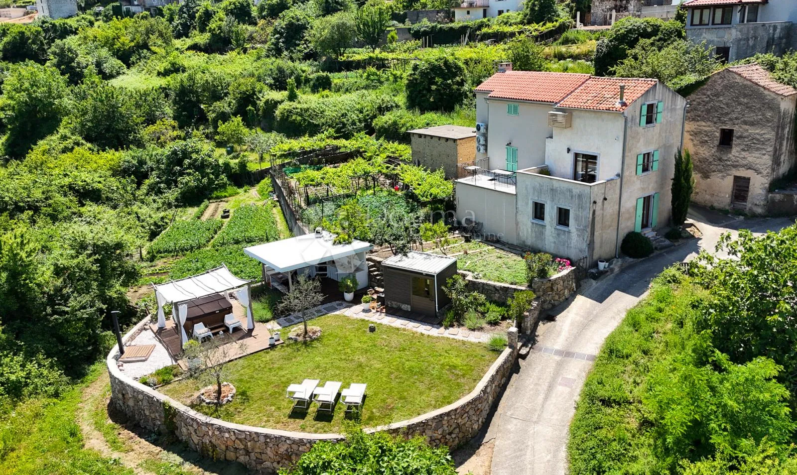 dobrinj, predivna kuća s okućnicom - slika 25
