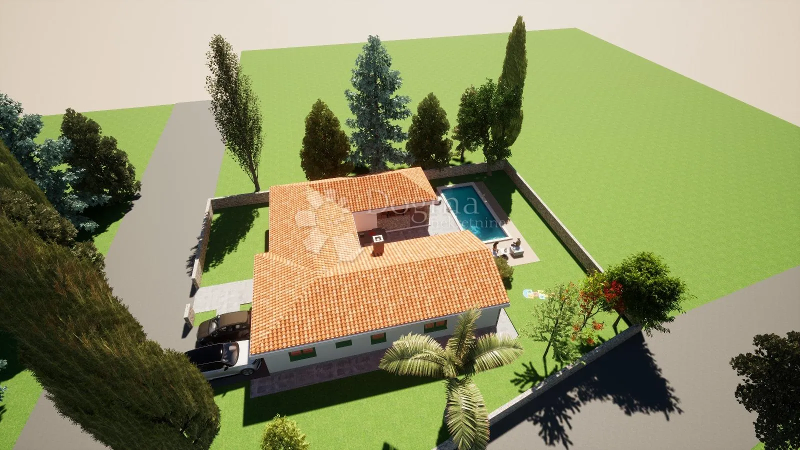 žminj. građevinsko zemljište sa projektom i građevinskom dozvolom - slika 5