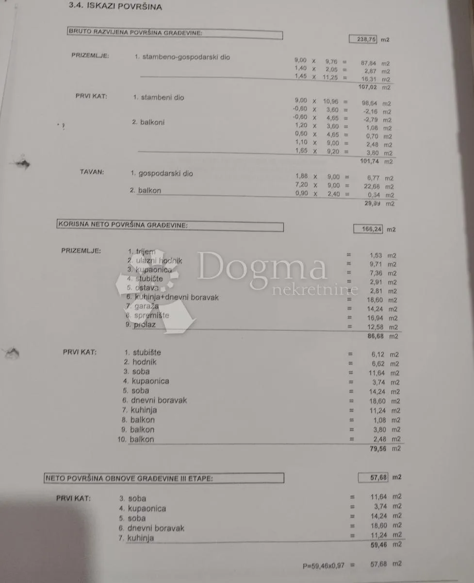 kuća s 2 stana i pp u prizemlju - slika 34