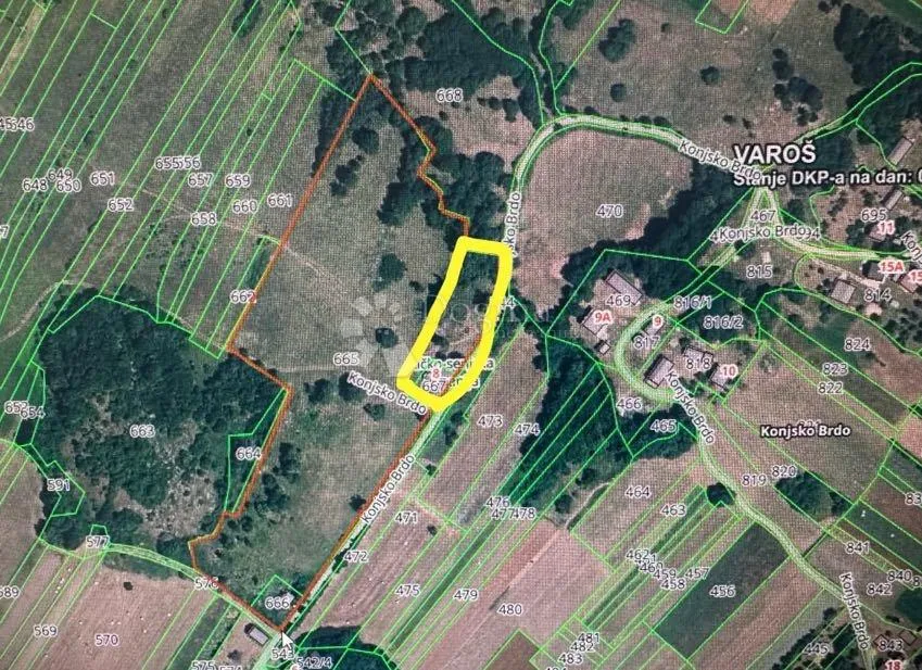 građevinsko poljoprivredne parcele perušić 80000m2 - slika 8