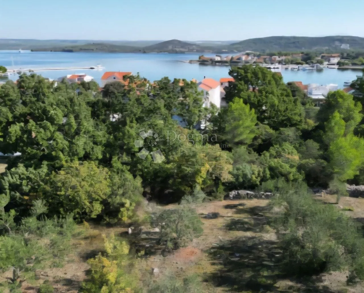 Građevinsko zemljište u Bilicama s pogledom na more! Šibenik - Stubalj, Bilice